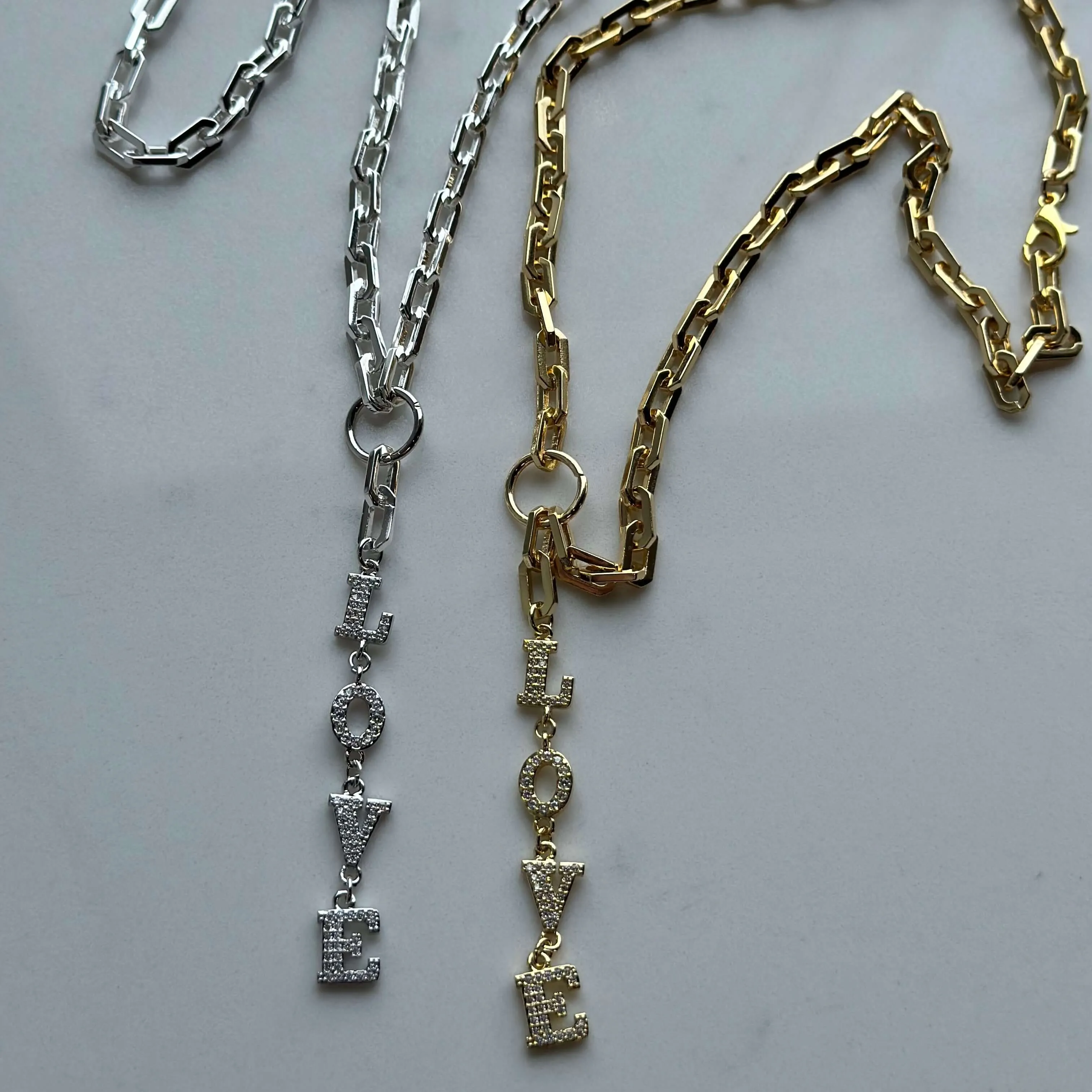 Pamela Love Paperclip Necklace - Silver