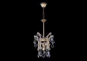 Pendants Crystal Asfour Gold Pend