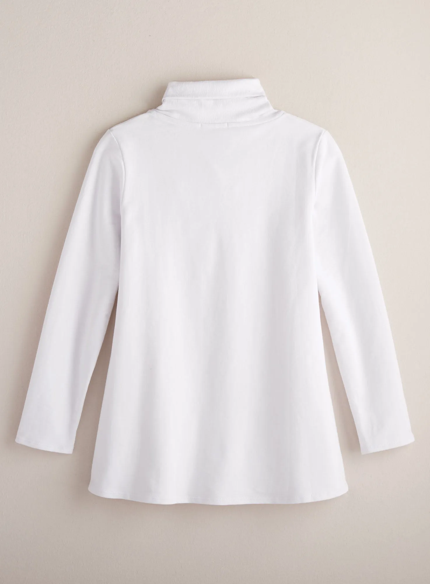 Pleated Crossover Collar Top