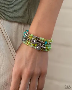 Poignant Pairing - Green- April Fashion Fix 24