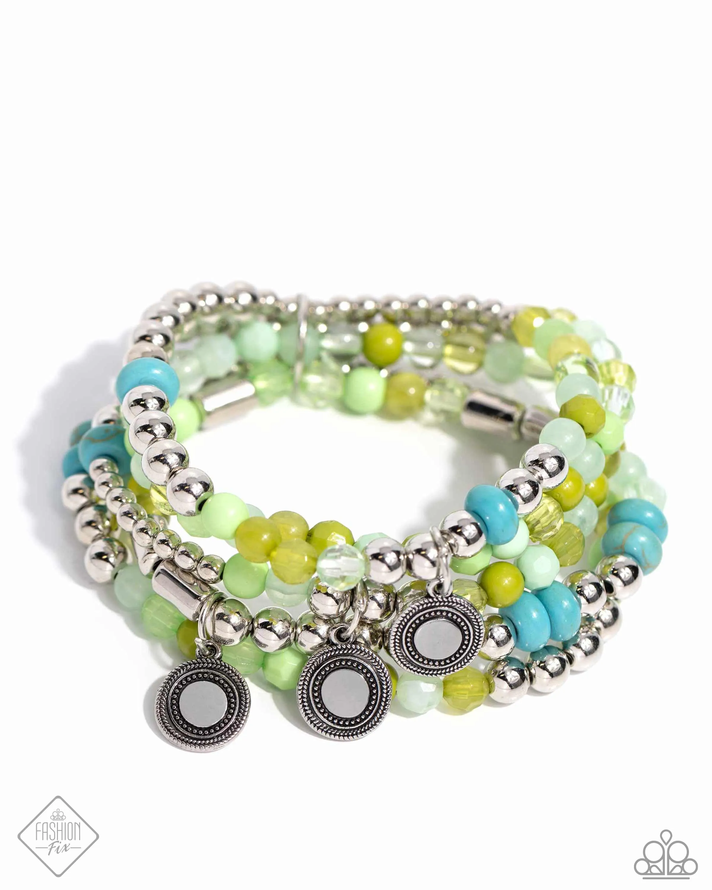 Poignant Pairing - Green- April Fashion Fix 24
