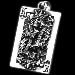 Poker Skull Necklace