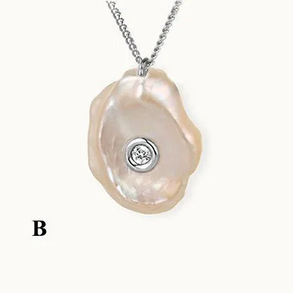 Precious Pearl with Diamond Pendant