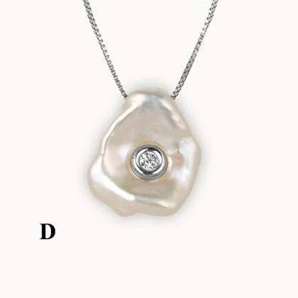 Precious Pearl with Diamond Pendant