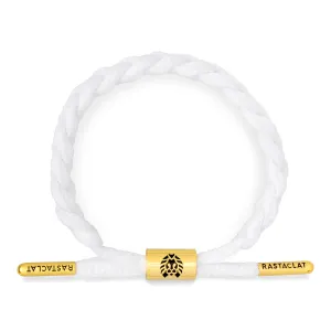 RASTACLAT ZION II - Solid Braided Bracelet - Gold Plated Collection