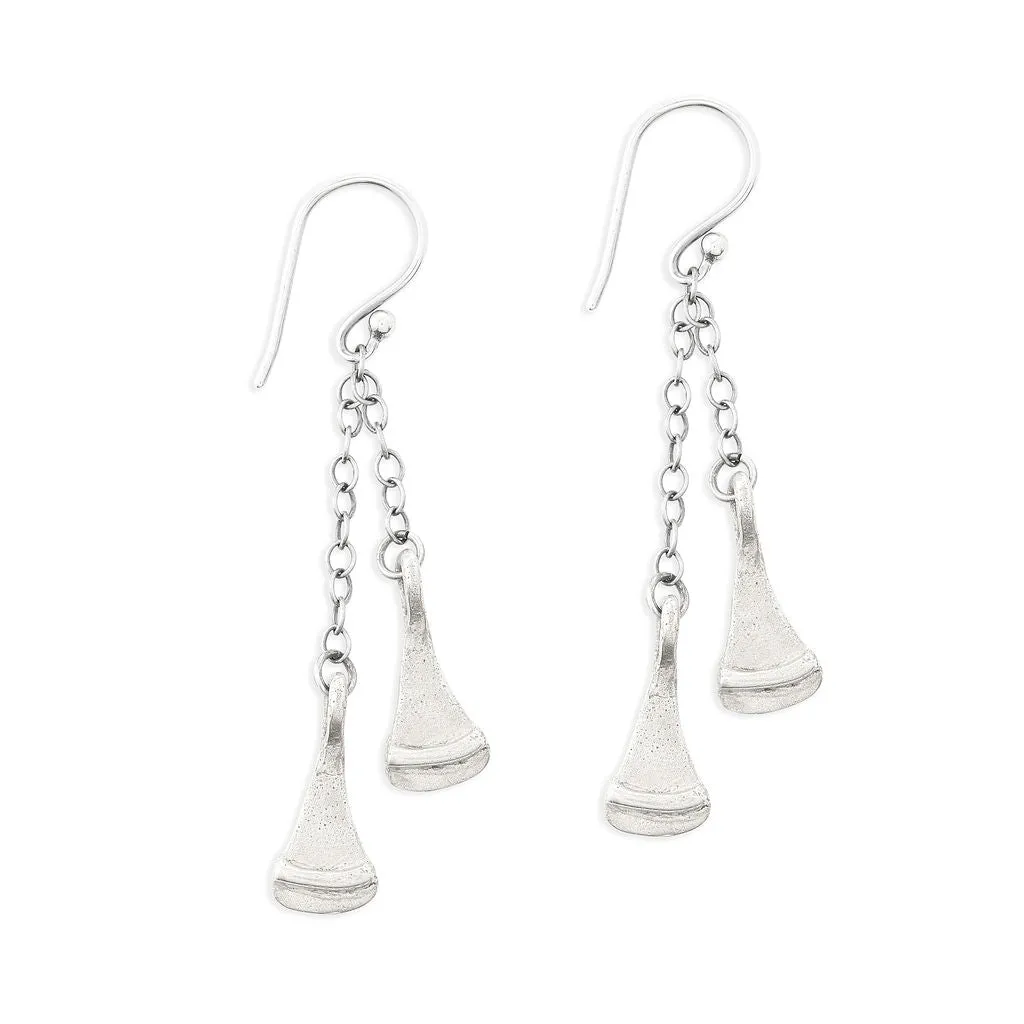 Rhea Earrings | Silver