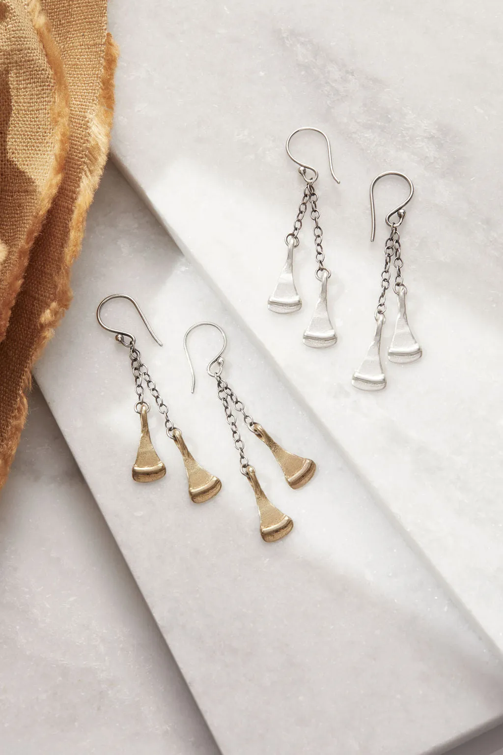 Rhea Earrings | Silver