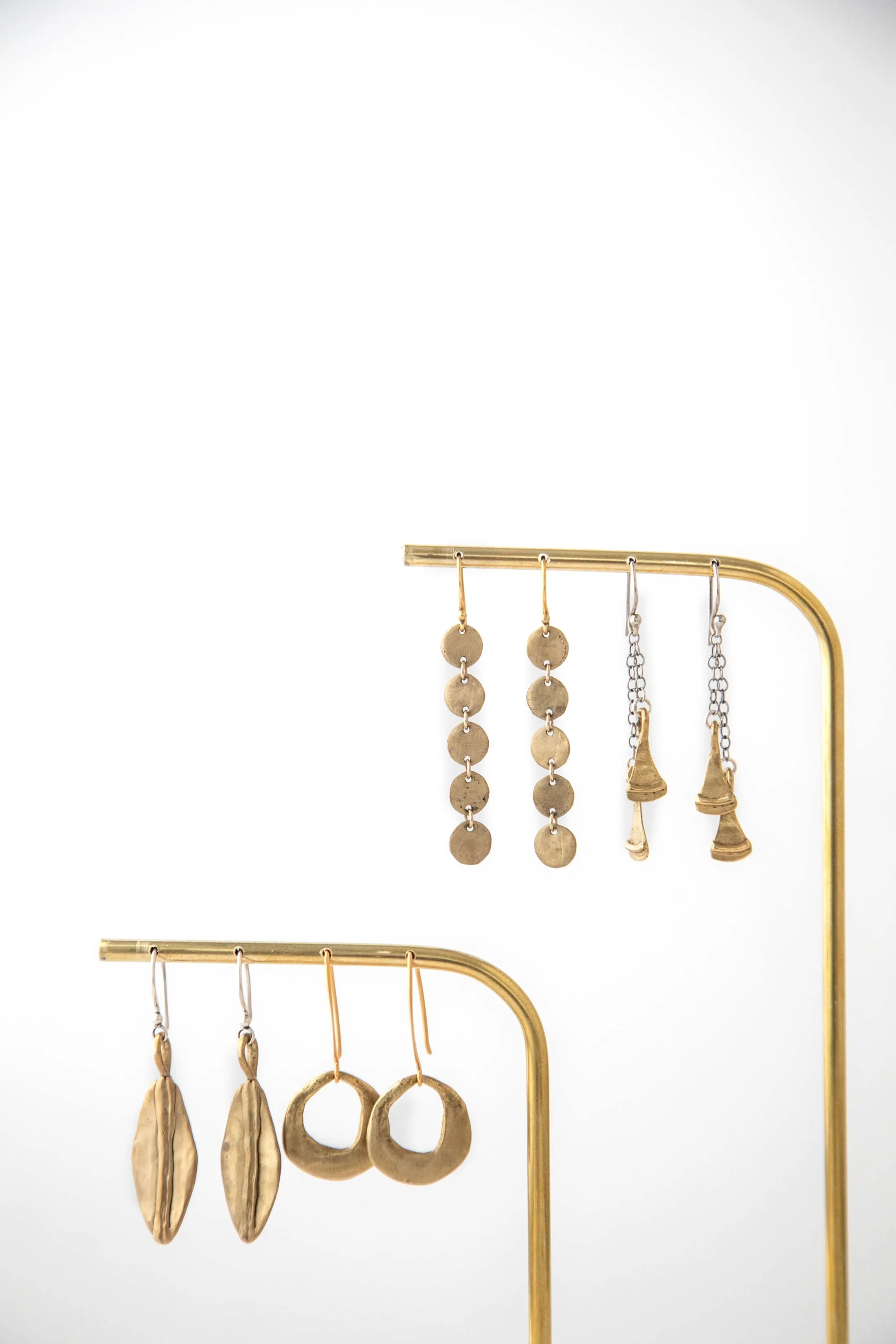 Rhea Earrings | Silver