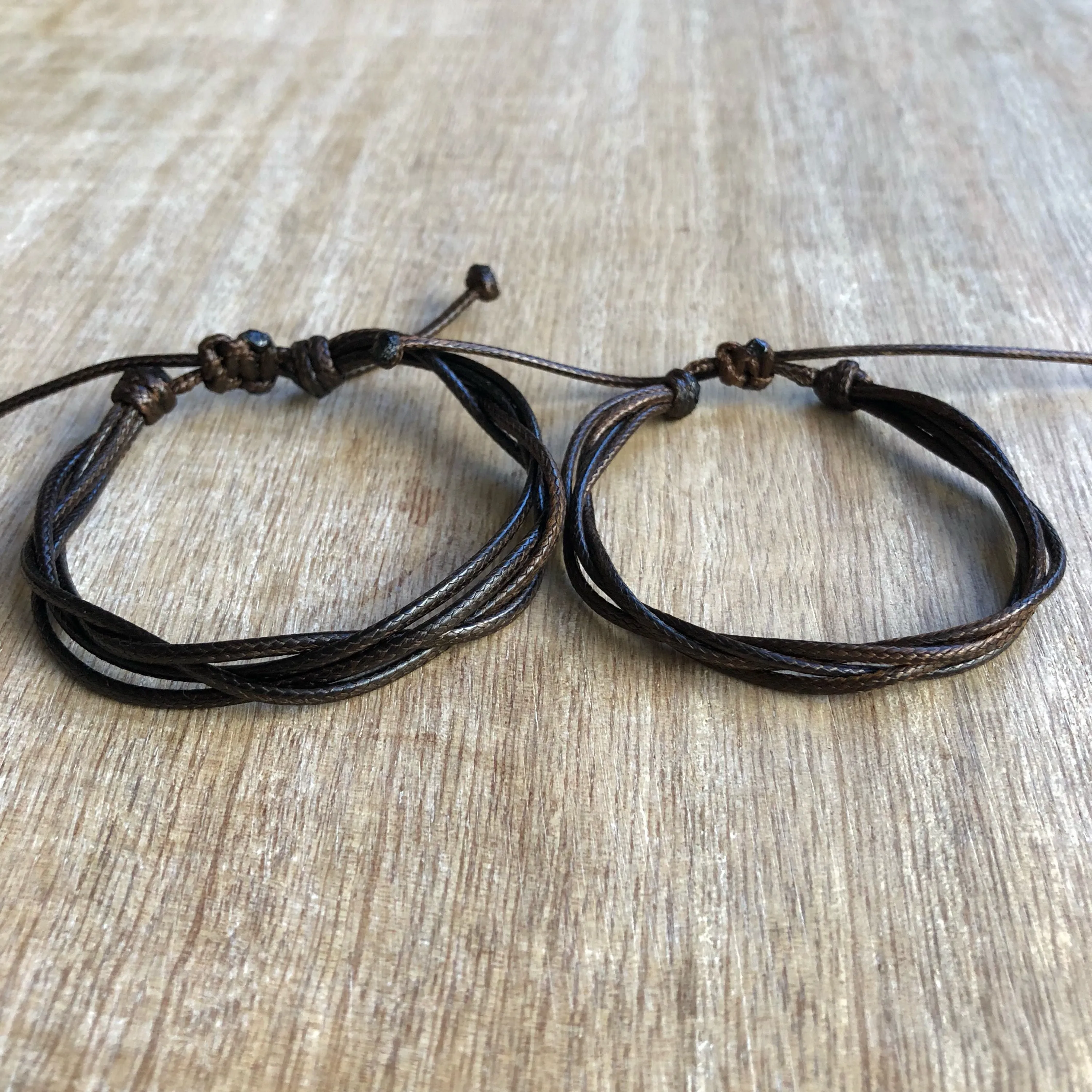 Sailfish Set, String Bracelets, Brown Couples Bracelets Waterproof WC001526