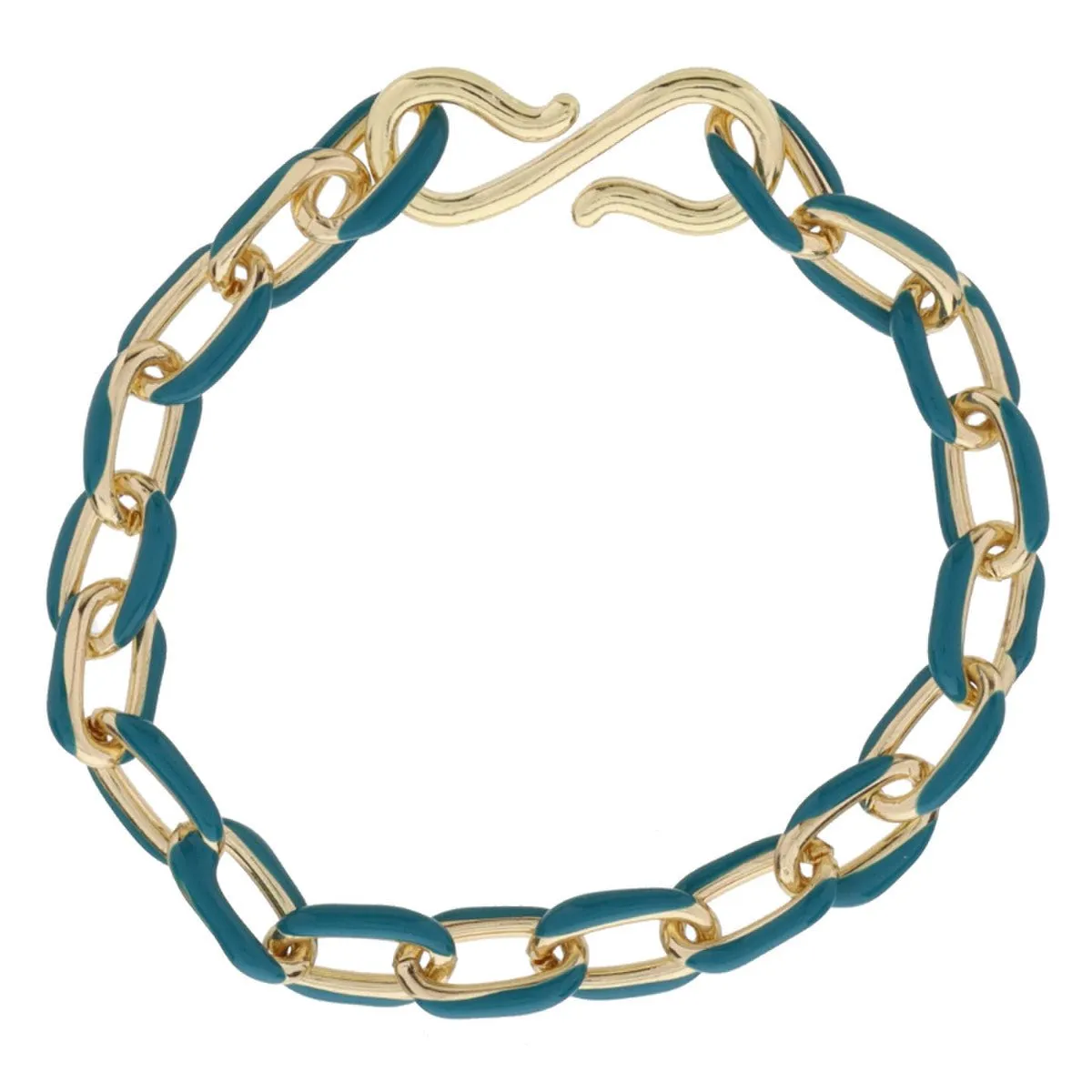 Savannah Enamel Chain Bracelets