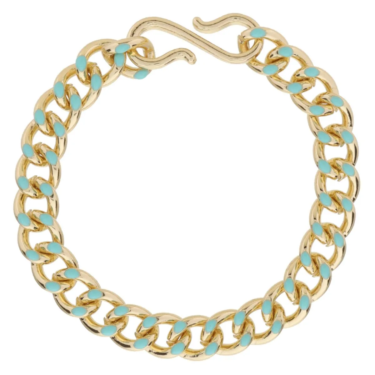 Savannah Enamel Chain Bracelets