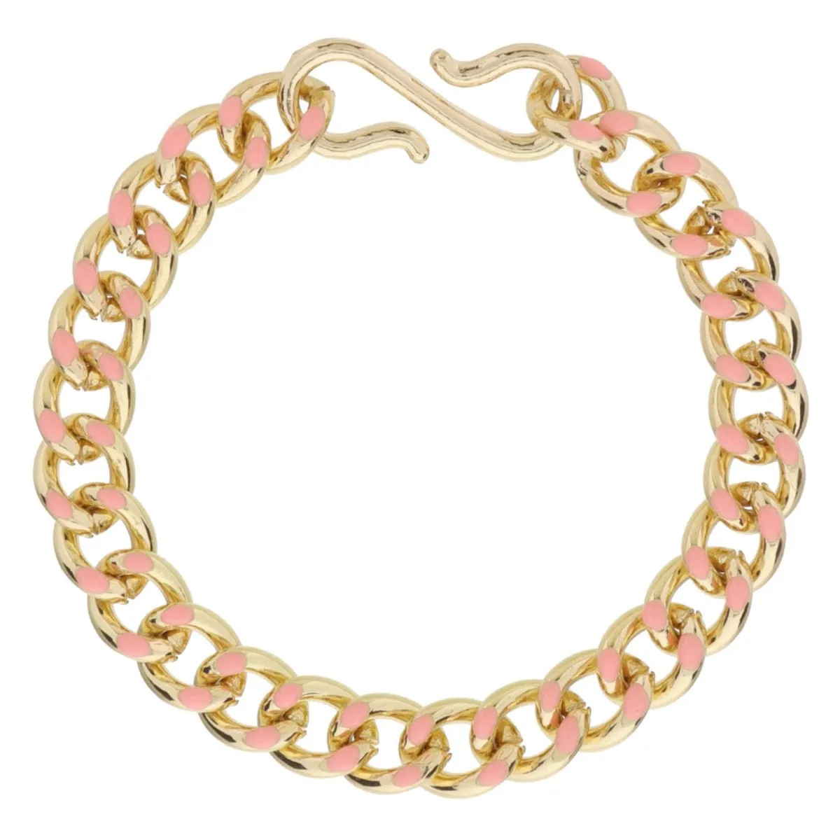 Savannah Enamel Chain Bracelets