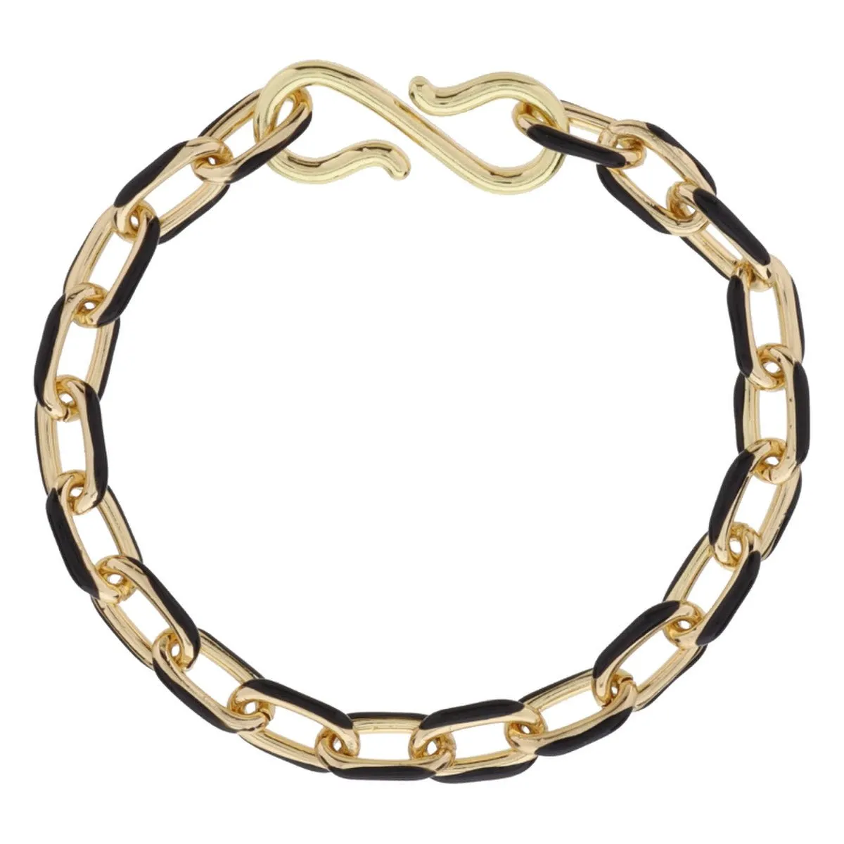 Savannah Enamel Chain Bracelets