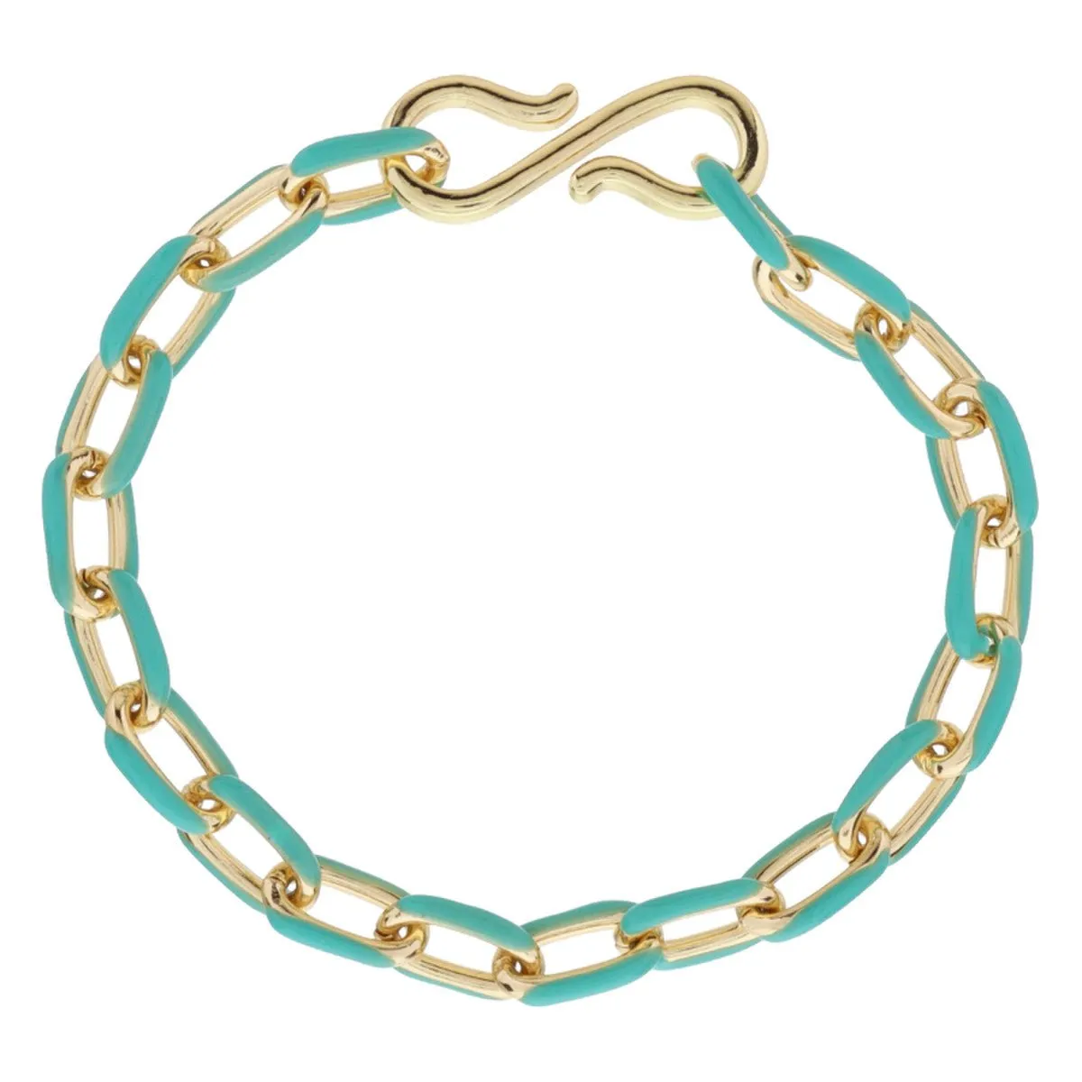 Savannah Enamel Chain Bracelets
