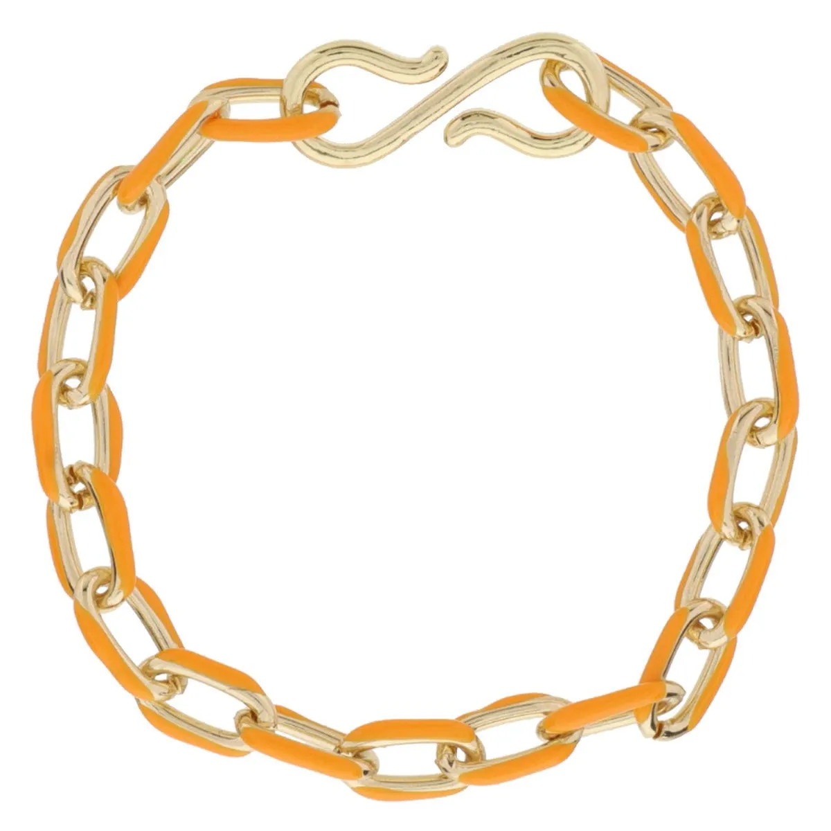 Savannah Enamel Chain Bracelets