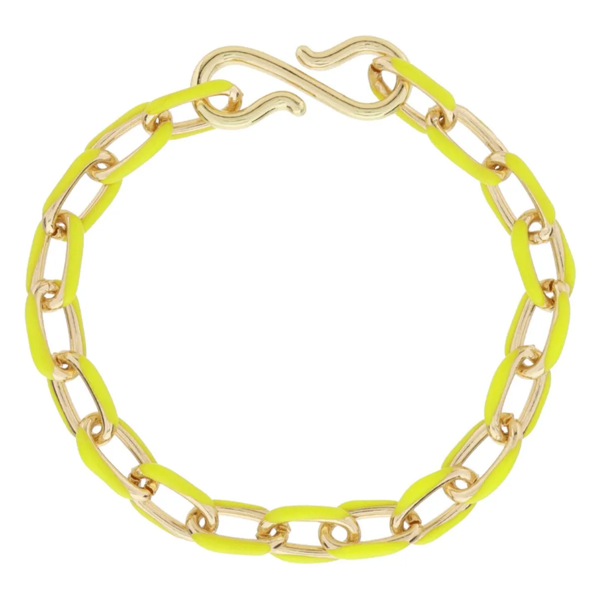 Savannah Enamel Chain Bracelets