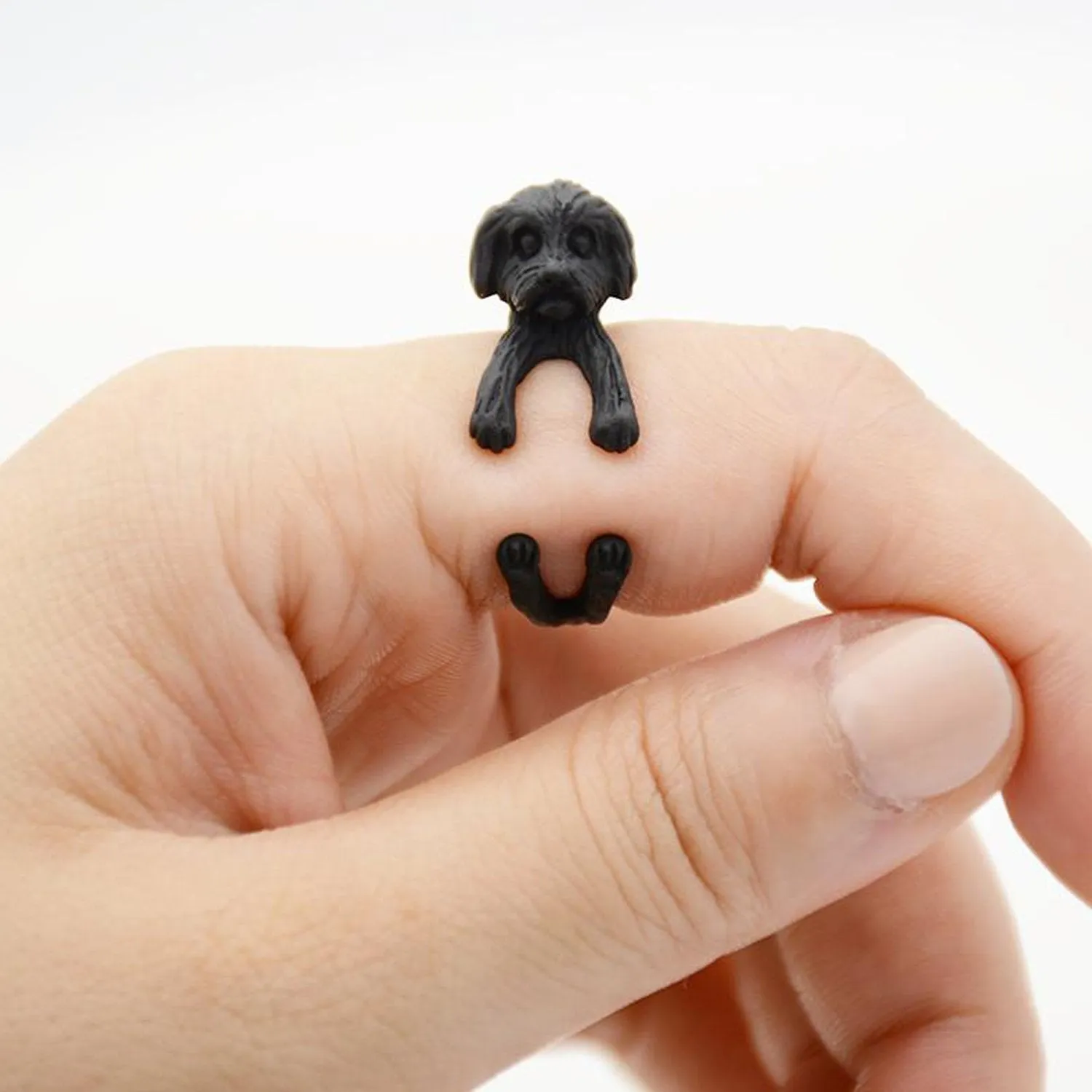 Shih Tzu Wrap Ring