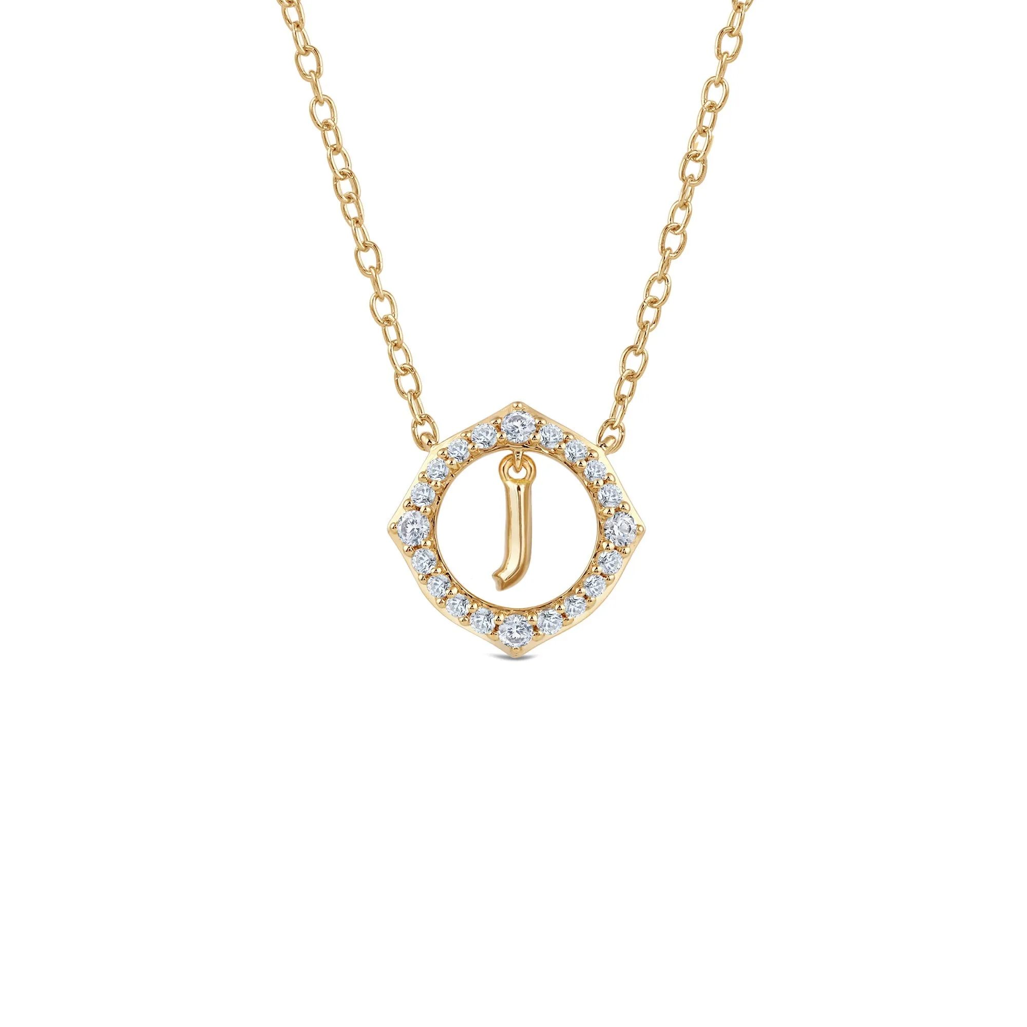 Signature Letter J Necklace