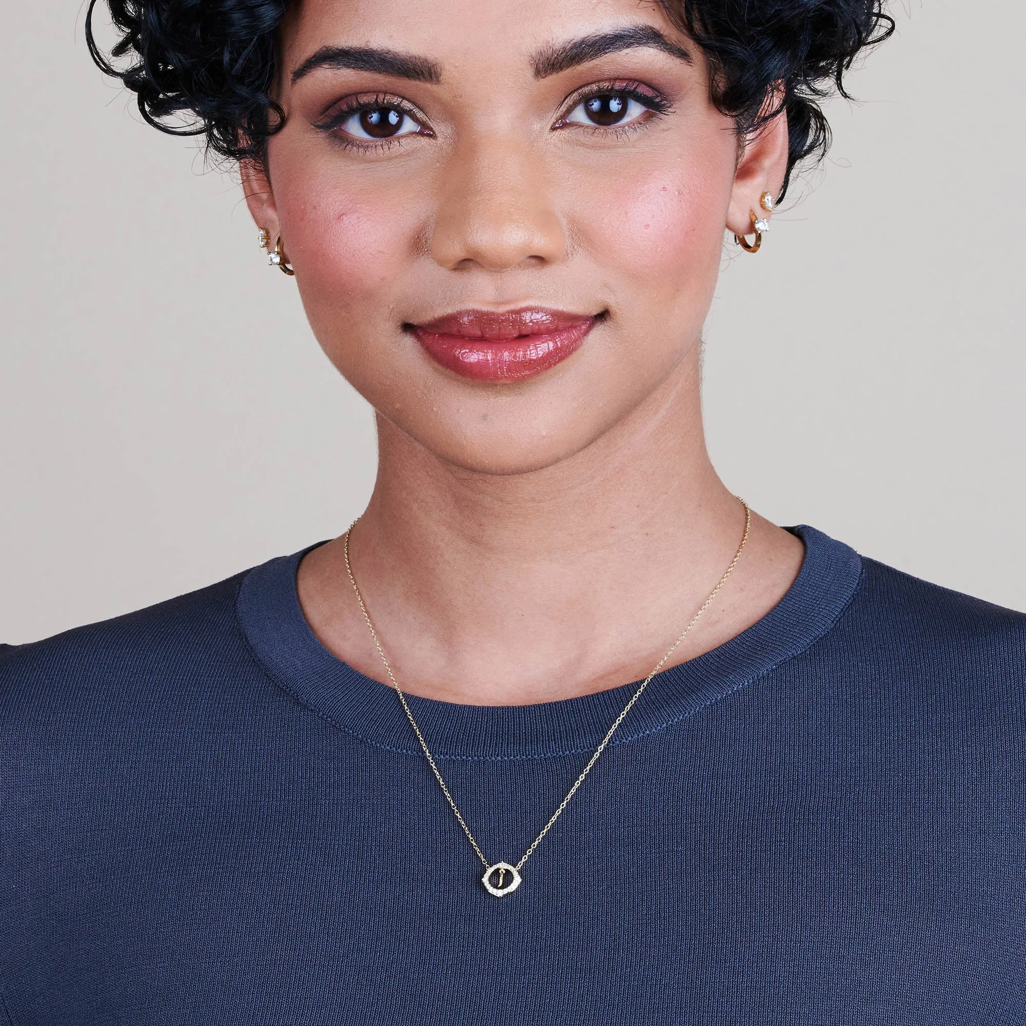Signature Letter J Necklace
