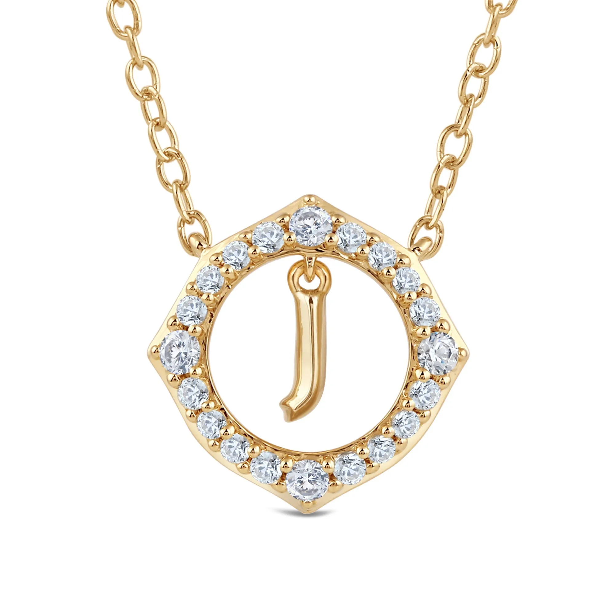 Signature Letter J Necklace