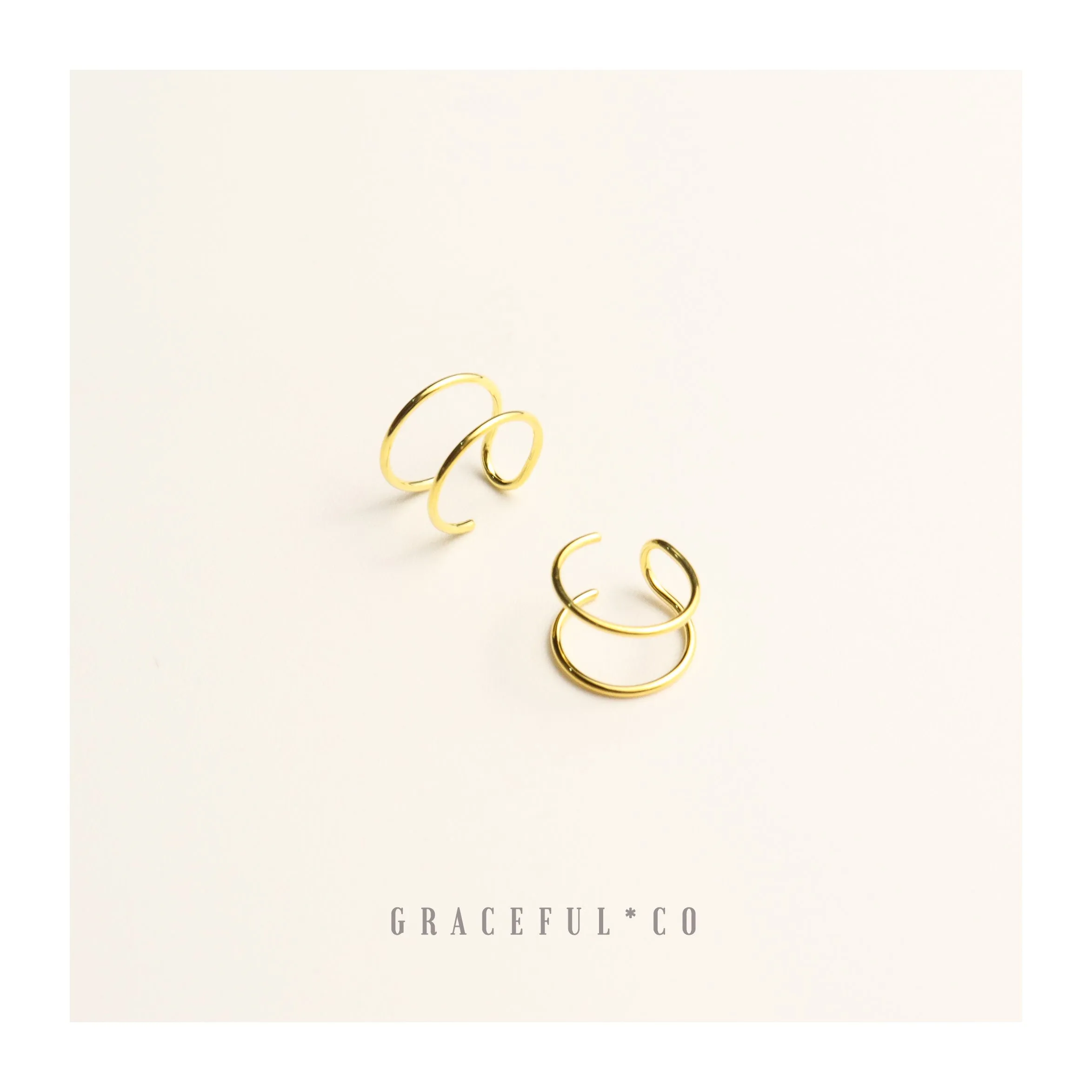 Simple Double Line Ear Cuffs