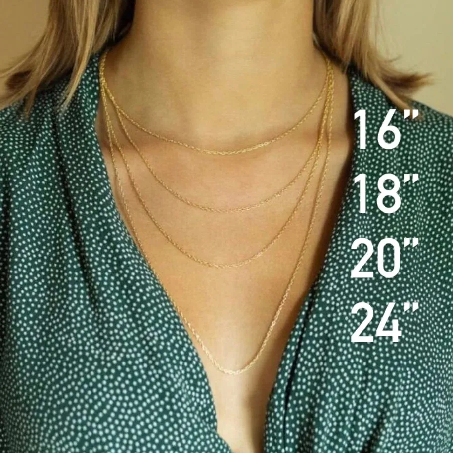 Simple Gold Fill Layering Chains