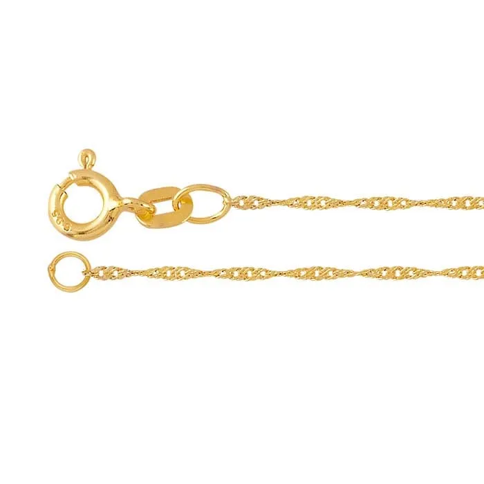 Simple Gold Fill Layering Chains