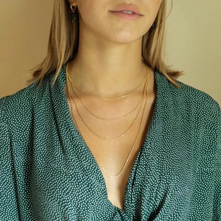 Simple Gold Fill Layering Chains