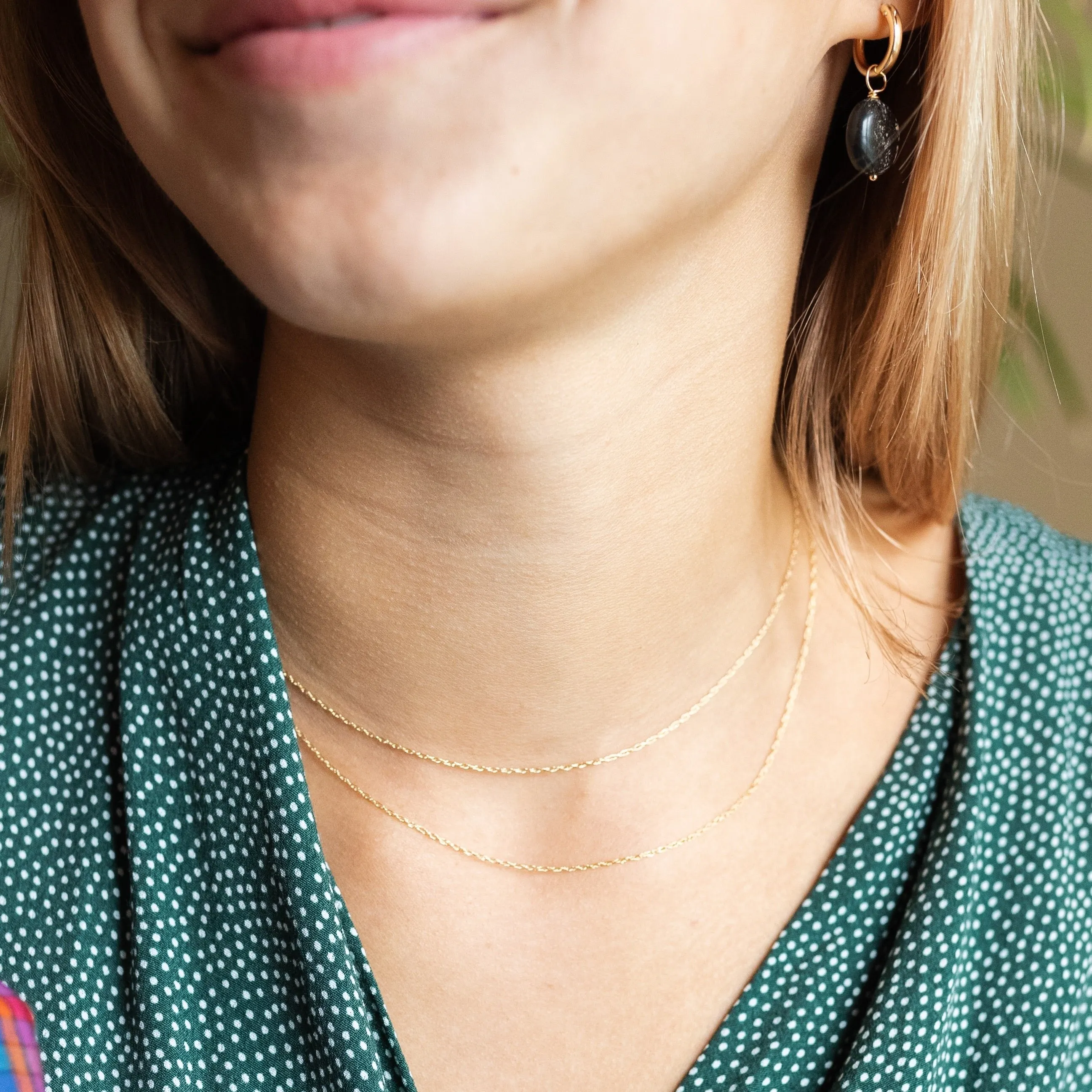 Simple Gold Fill Layering Chains