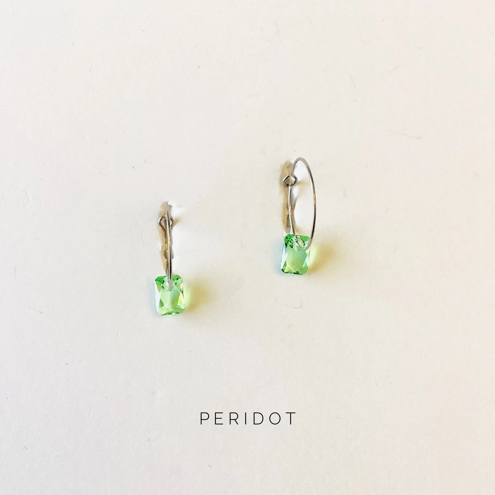 Simple Rectangle Hoop Earrings {Multiple Colors!}