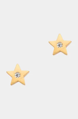 Simple Star Stud Earrings