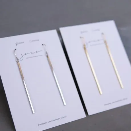 Simple Stick Pierce/Earrings
