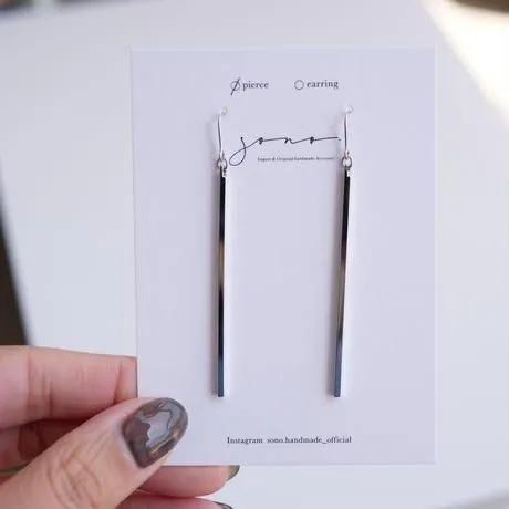 Simple Stick Pierce/Earrings