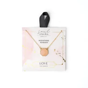 Soul Stacks Intentions Meaningful Necklaces
