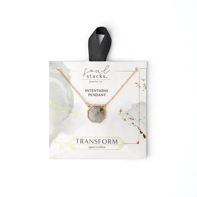 Soul Stacks Intentions Meaningful Necklaces