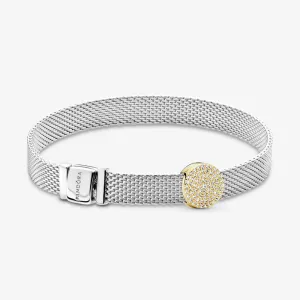 Spot of Gold Mesh Bracelet Set
