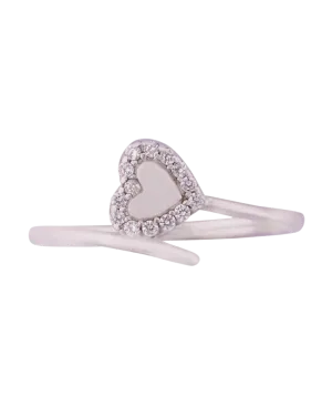 Stylish Adjustable  silver Ring