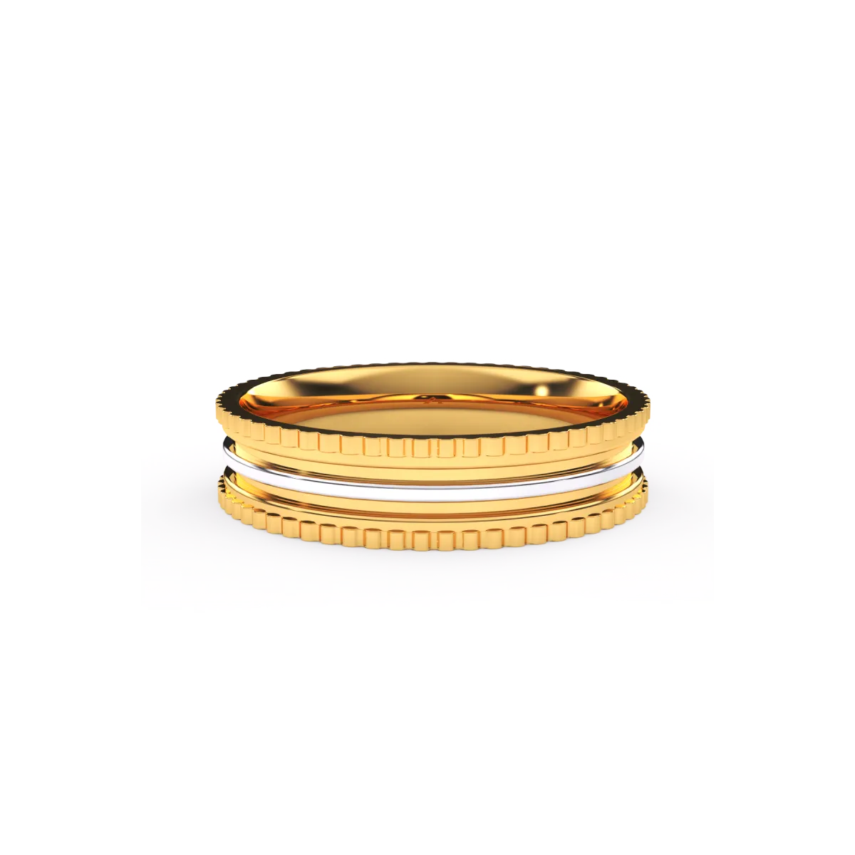 Stylish Two Line Diamond Band For Women