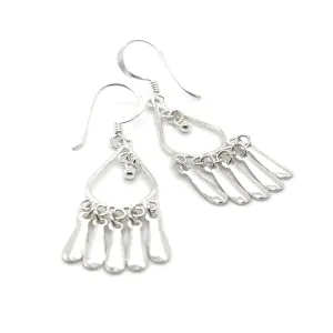 Teardrop Tassel Earrings