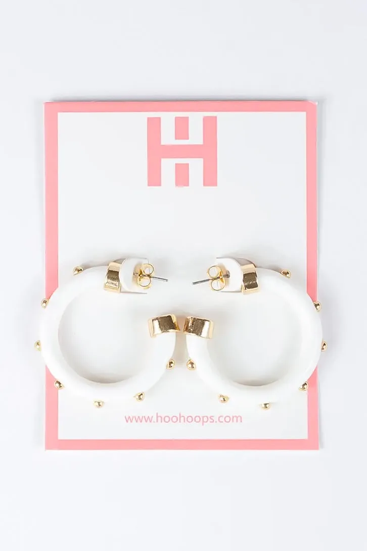 The Right Choice Stud Mini Hoops by Hoo Hoops