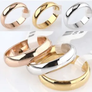 Titanium Steel Couple Ring: Modern Love Embodied 💖