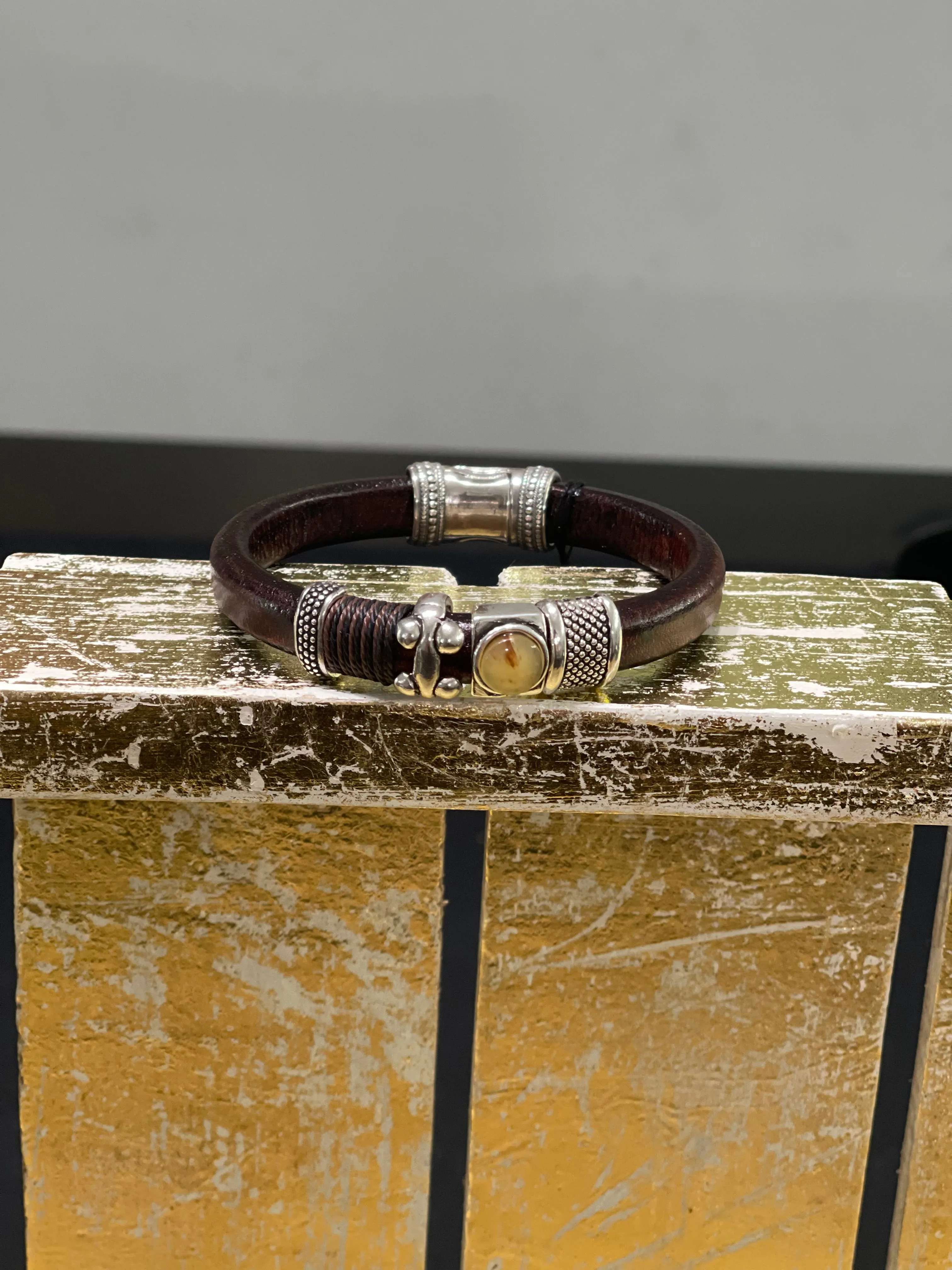 Urban style stone bracelet