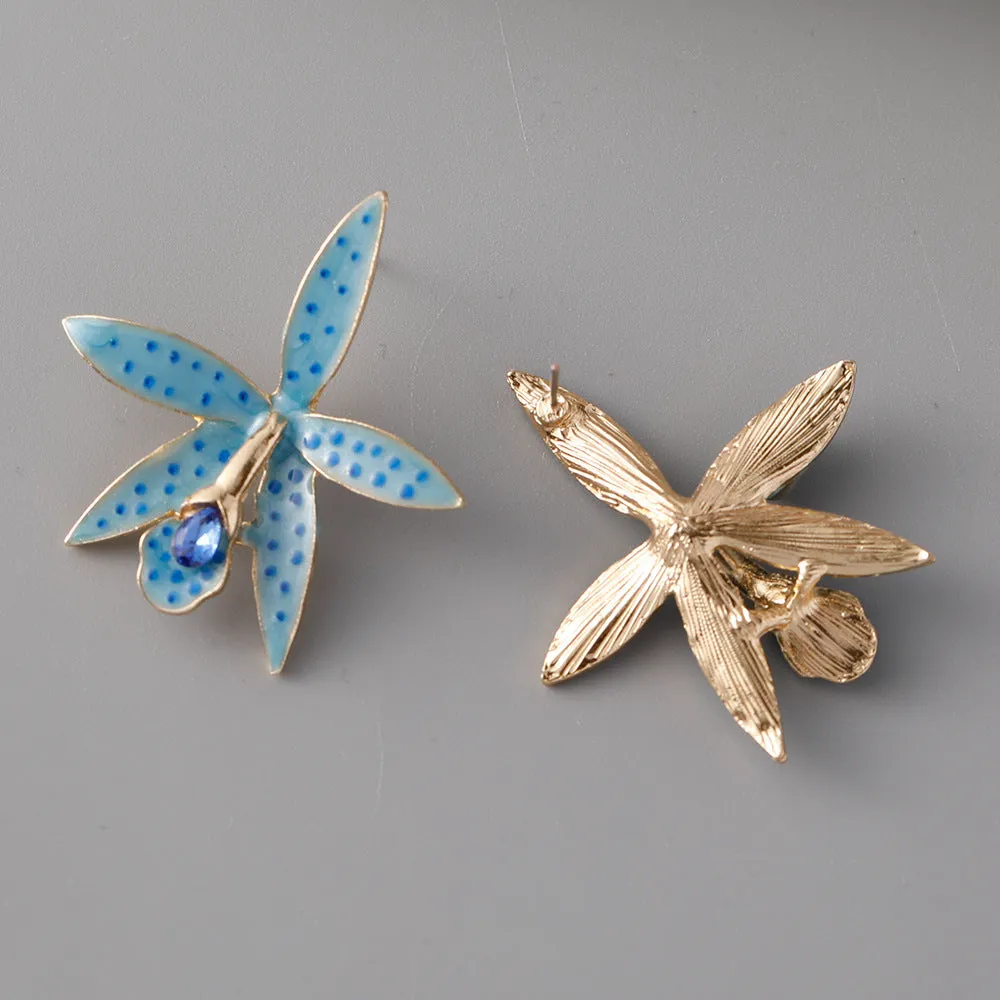 Wholesale Simple Floral  Earrings