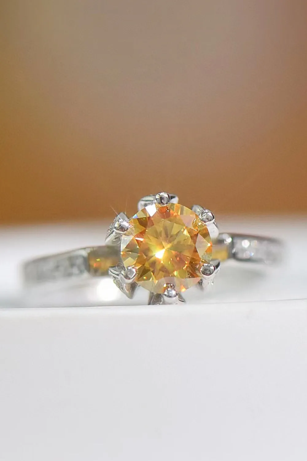You're My Lover 2 Carat Moissanite Ring