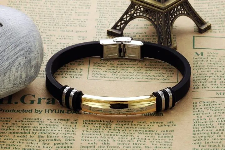 Zap Stainless Steel Men's Bracelet