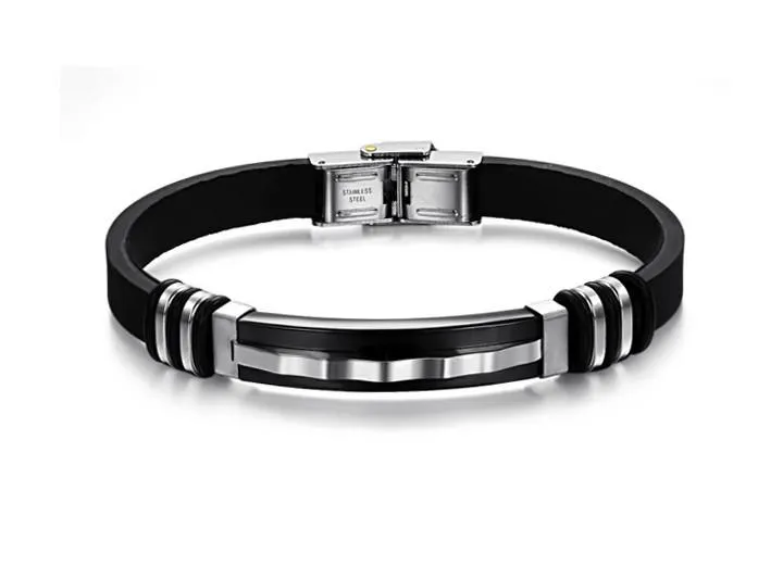 Zap Stainless Steel Men's Bracelet