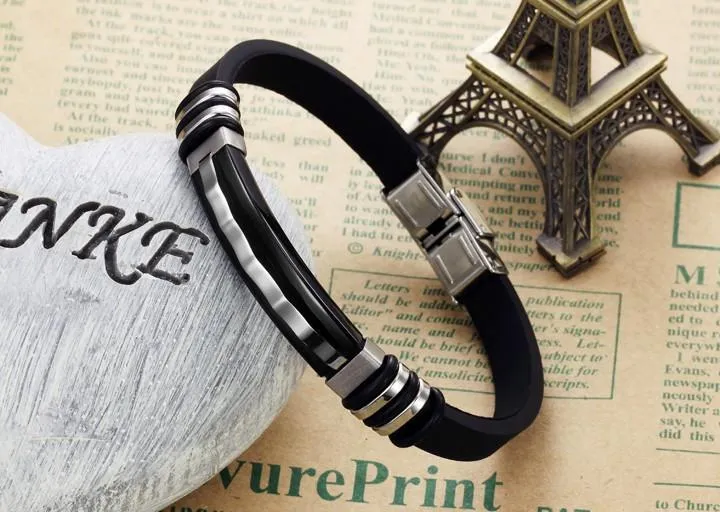 Zap Stainless Steel Men's Bracelet
