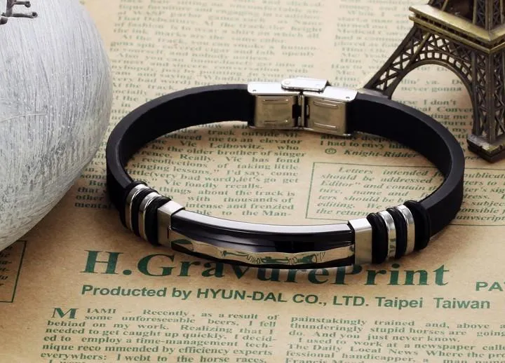 Zap Stainless Steel Men's Bracelet