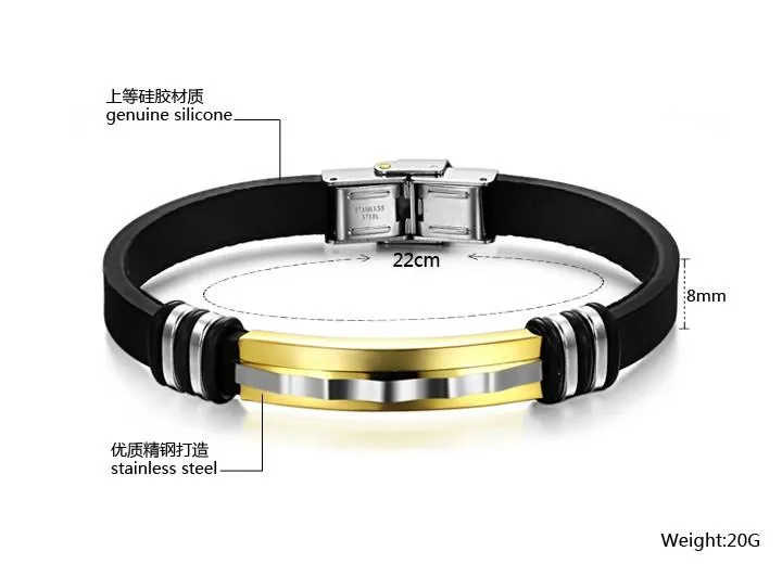 Zap Stainless Steel Men's Bracelet