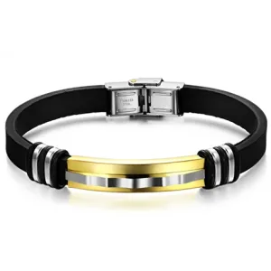 Zap Stainless Steel Men's Bracelet